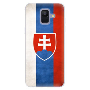 Silikónové puzdro iSaprio - Slovakia Flag - Samsung Galaxy A6