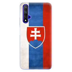 Odolné silikónové puzdro iSaprio - Slovakia Flag - Huawei Honor 20