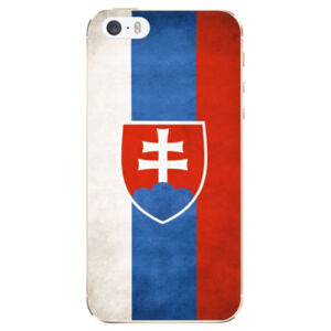 Odolné silikónové puzdro iSaprio - Slovakia Flag - iPhone 5/5S/SE
