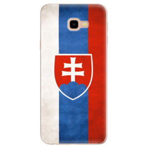 Odolné silikónové puzdro iSaprio - Slovakia Flag - Samsung Galaxy J4+
