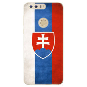 Odolné silikónové puzdro iSaprio - Slovakia Flag - Huawei Honor 8