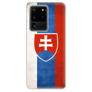 Odolné silikónové puzdro iSaprio - Slovakia Flag - Samsung Galaxy S20 Ultra