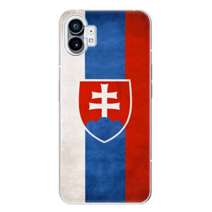 Odolné silikónové puzdro iSaprio - Slovakia Flag - Nothing Phone (1)