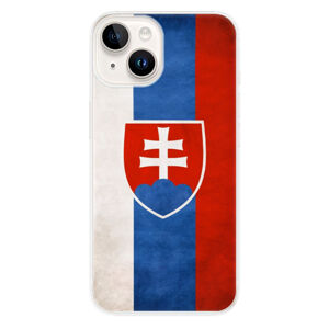 Odolné silikónové puzdro iSaprio - Slovakia Flag - iPhone 15 Plus