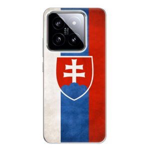 Odolné silikónové puzdro iSaprio - Slovakia Flag - Xiaomi 14