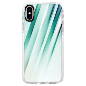 Silikónové púzdro Bumper iSaprio - Stripes of Glass - iPhone XS