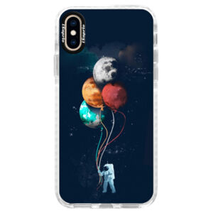 Silikónové púzdro Bumper iSaprio - Balloons 02 - iPhone XS