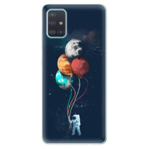 Odolné silikónové puzdro iSaprio - Balloons 02 - Samsung Galaxy A51