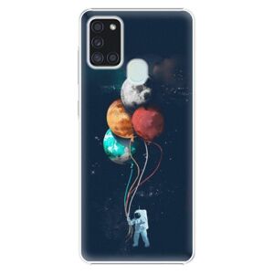 Plastové puzdro iSaprio - Balloons 02 - Samsung Galaxy A21s