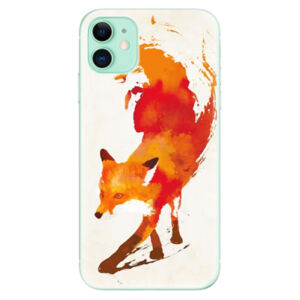 Odolné silikónové puzdro iSaprio - Fast Fox - iPhone 11