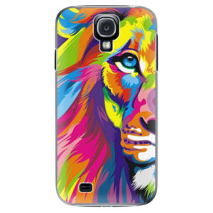Plastové puzdro iSaprio - Rainbow Lion - Samsung Galaxy S4