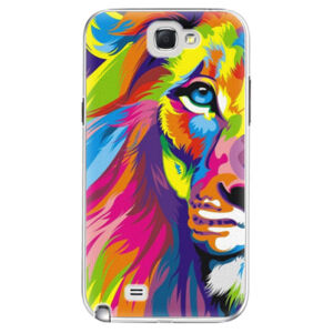 Plastové puzdro iSaprio - Rainbow Lion - Samsung Galaxy Note 2