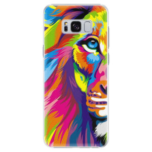 Plastové puzdro iSaprio - Rainbow Lion - Samsung Galaxy S8 Plus