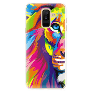 Silikónové puzdro iSaprio - Rainbow Lion - Samsung Galaxy A6+
