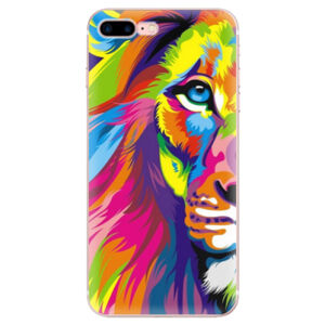 Odolné silikónové puzdro iSaprio - Rainbow Lion - iPhone 7 Plus