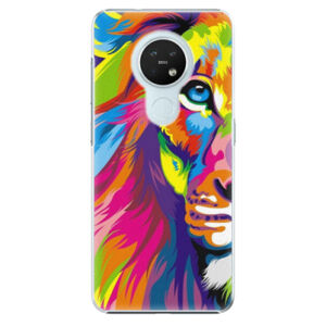 Plastové puzdro iSaprio - Rainbow Lion - Nokia 7.2