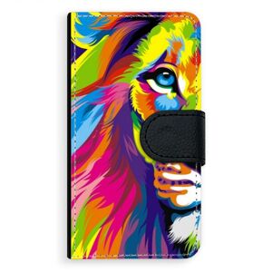 Univerzálne flipové puzdro iSaprio - Rainbow Lion - Flip M