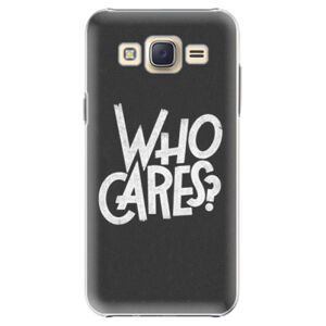 Plastové puzdro iSaprio - Who Cares - Samsung Galaxy Core Prime