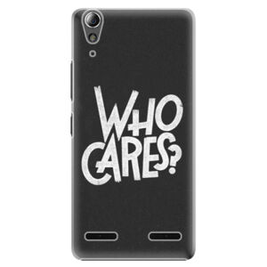 Plastové puzdro iSaprio - Who Cares - Lenovo A6000 / K3