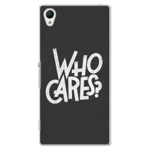 Plastové puzdro iSaprio - Who Cares - Sony Xperia Z1