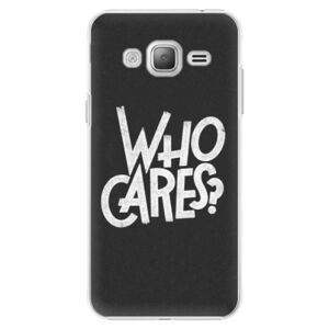 Plastové puzdro iSaprio - Who Cares - Samsung Galaxy J3