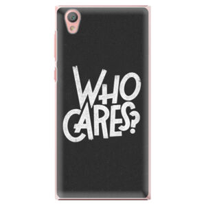Plastové puzdro iSaprio - Who Cares - Sony Xperia L1