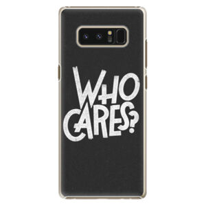 Plastové puzdro iSaprio - Who Cares - Samsung Galaxy Note 8