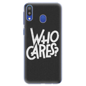 Plastové puzdro iSaprio - Who Cares - Samsung Galaxy M20