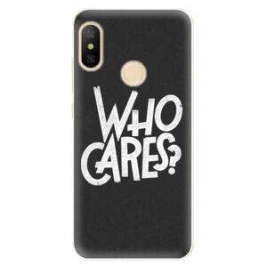Odolné silikónové puzdro iSaprio - Who Cares - Xiaomi Mi A2 Lite