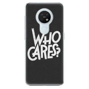 Plastové puzdro iSaprio - Who Cares - Nokia 7.2