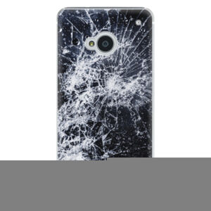 Plastové puzdro iSaprio - Cracked - HTC One M7