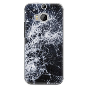 Plastové puzdro iSaprio - Cracked - HTC One M8