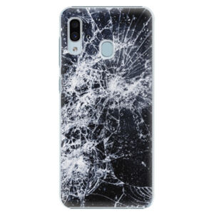 Plastové puzdro iSaprio - Cracked - Samsung Galaxy A30