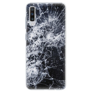 Plastové puzdro iSaprio - Cracked - Samsung Galaxy A70