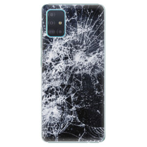 Plastové puzdro iSaprio - Cracked - Samsung Galaxy A51