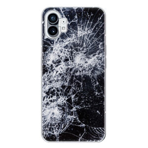 Odolné silikónové puzdro iSaprio - Cracked - Nothing Phone (1)