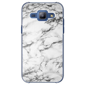 Plastové puzdro iSaprio - White Marble 01 - Samsung Galaxy J1