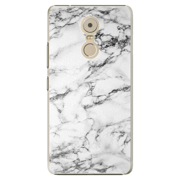 Plastové puzdro iSaprio - White Marble 01 - Lenovo K6 Note