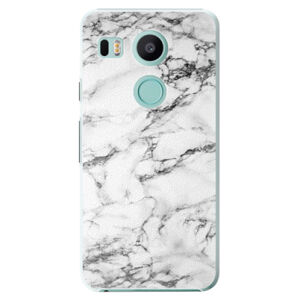 Plastové puzdro iSaprio - White Marble 01 - LG Nexus 5X