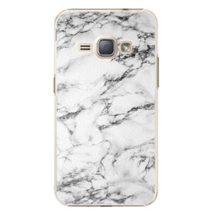 Plastové puzdro iSaprio - White Marble 01 - Samsung Galaxy J1 2016