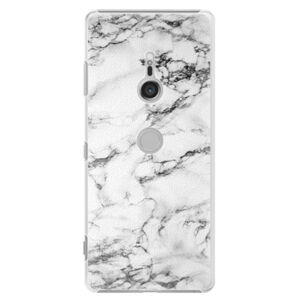 Plastové puzdro iSaprio - White Marble 01 - Sony Xperia XZ3
