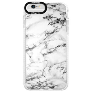 Silikónové púzdro Bumper iSaprio - White Marble 01 - iPhone 6 Plus/6S Plus