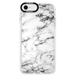 Silikónové puzdro Bumper iSaprio - White Marble 01 - iPhone SE 2020
