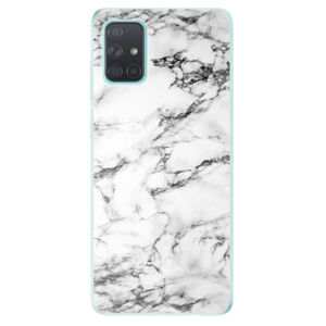 Odolné silikónové puzdro iSaprio - White Marble 01 - Samsung Galaxy A71
