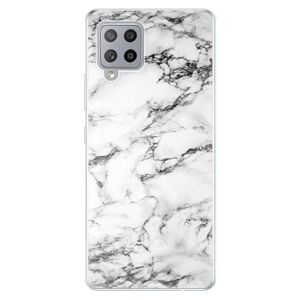 Odolné silikónové puzdro iSaprio - White Marble 01 - Samsung Galaxy A42