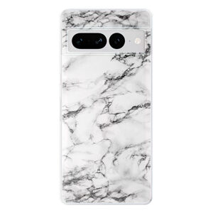Odolné silikónové puzdro iSaprio - White Marble 01 - Google Pixel 7 Pro 5G