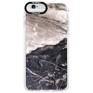 Silikónové púzdro Bumper iSaprio - BW Marble - iPhone 6/6S
