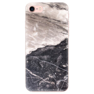 Odolné silikónové puzdro iSaprio - BW Marble - iPhone 7