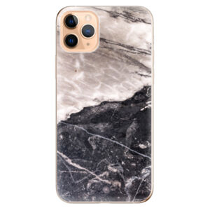 Odolné silikónové puzdro iSaprio - BW Marble - iPhone 11 Pro Max