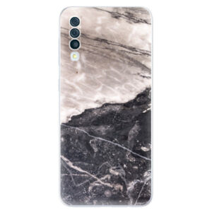 Odolné silikónové puzdro iSaprio - BW Marble - Samsung Galaxy A50
